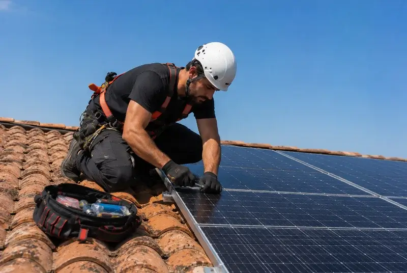Maintenance et monitoring de panneaux solaires à Rayol-Canadel-sur-Mer