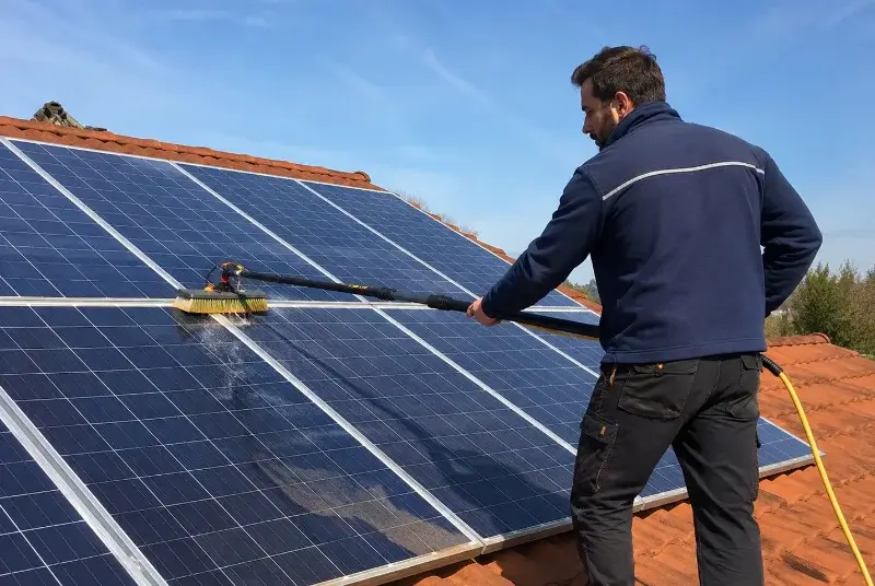 Nettoyage et entretien de panneaux solaires à Rayol-Canadel-sur-Mer