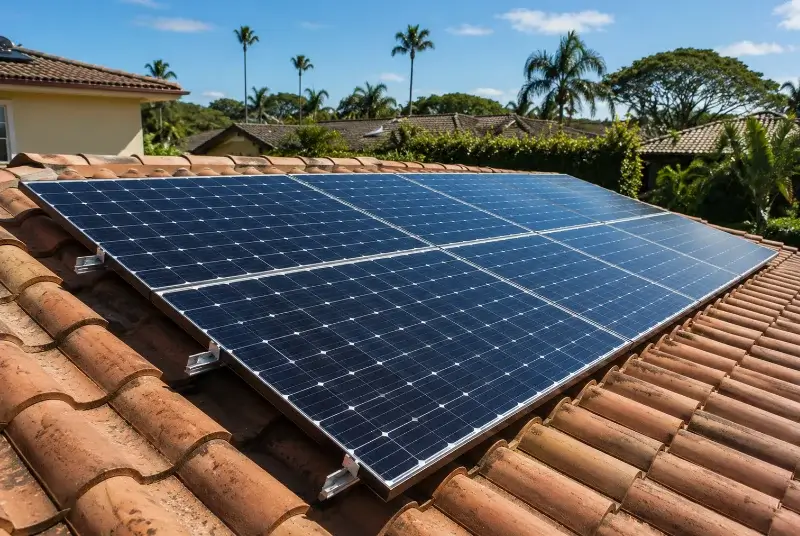 Installation de panneaux solaires à Rayol-Canadel-sur-Mer